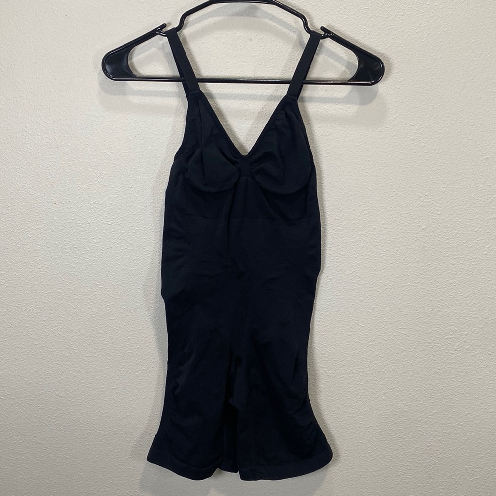 Pumiey black bodysuit body shaper black